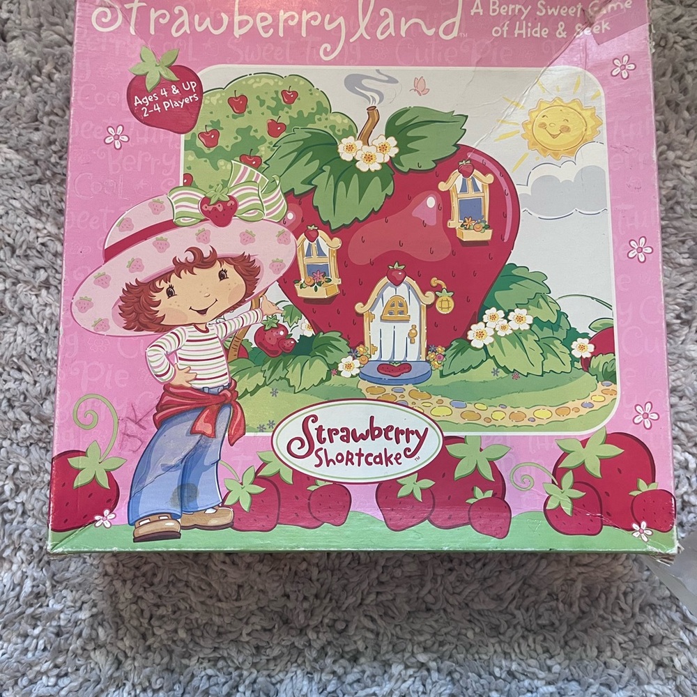 Vintage 2003 Strawberryland Hide & Seek Game